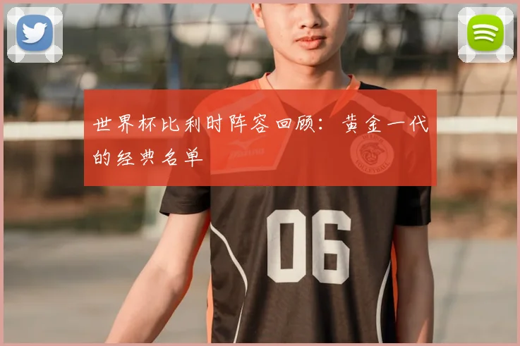 世界杯比利时阵容回顾：黄金一代的经典名单